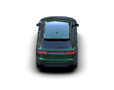 araba beyaz arkaplanda izole edildi