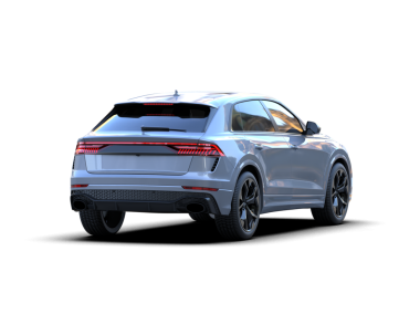 Arka planda modern lüks araba. 3d oluşturma