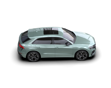 Beyaz arka planda bir araba. 3d oluşturma.