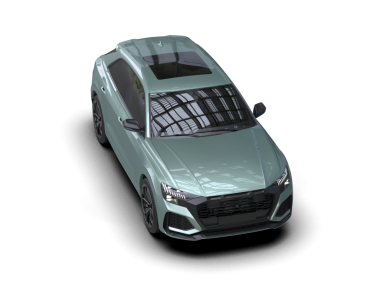 Bir markanın 3 boyutlu görüntülemesi - daha az genel SUV