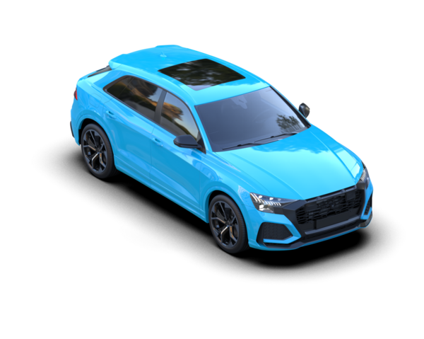 Daha az genel bir konsept arabanın 3 boyutlu çizimi