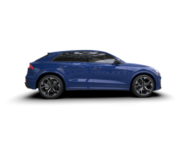 Lüks mavi araba. Ön manzara. Beyaz bir arka planda izole edilmiş. 3d oluşturma.