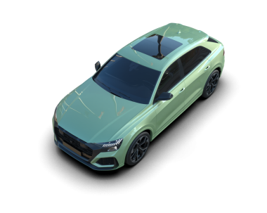 Beyaz arka planda bir araba. 3 Boyutlu Hazırlama