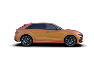 Siyah arka planda lüks bir araba.