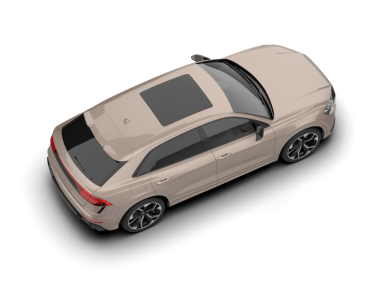 Modern araba beyaz arka planda izole edilmiş. 3d oluşturma