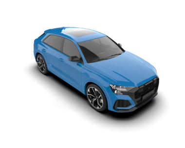 Arka planda izole edilmiş modern lüks araba. 3d oluşturma