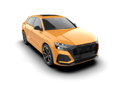 Stüdyoda daha az genel bir konsept arabanın 3 boyutlu çizimi