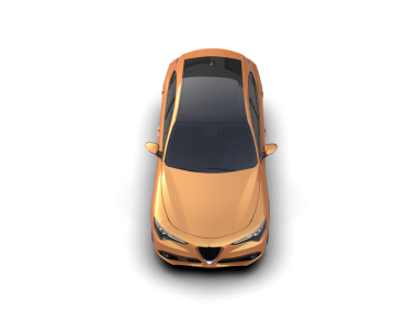 modern otomobil arka planda izole edildi