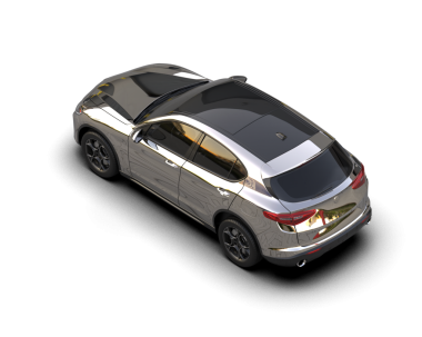 modern lüks araba siyah arka planda