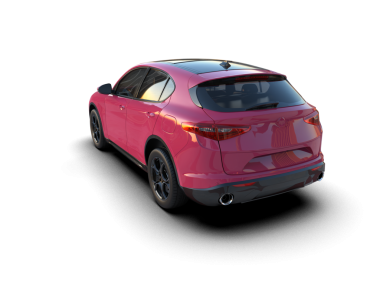 Daha az genel bir konsept arabanın 3 boyutlu çizimi