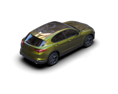 Arka planda modern lüks araba. 3d oluşturma