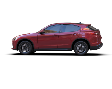 beyaz arkaplanda modern araba.