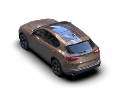 Bir arabanın 3 cg görüntüsü