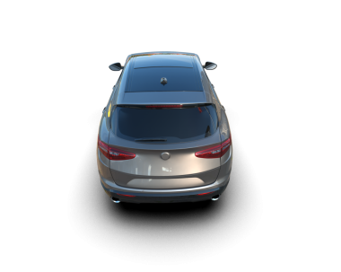 Araba beyaz arka planda izole edilmiş. 3d illüstrasyon.