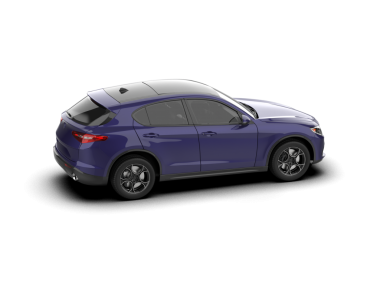 Gri arka planda modern lüks aile arabası. 3d oluşturma.