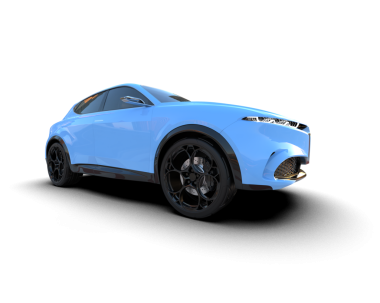 Araba koyu arka plan üzerinde