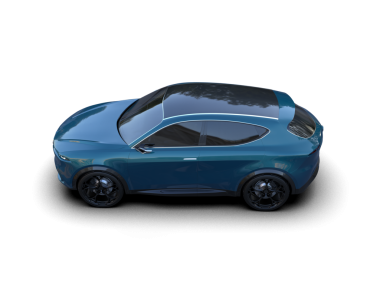 Daha az genel bir konsept arabanın 3 boyutlu çizimi