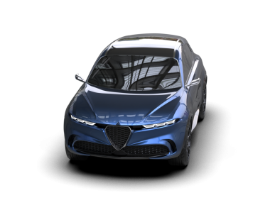 Araba beyaz arka planda izole edilmiş. 3d illüstrasyon.