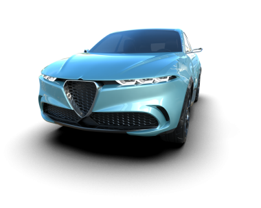 Modern lüks araba. 3d oluşturma