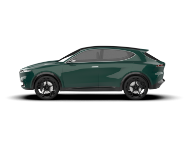 Beyaz arka planda izole edilmiş modern lüks araba. 3 boyutlu görüntüleme.