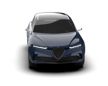 modern süper araba beyaz arka planda izole edilmiş 3 boyutlu illüstrasyon.