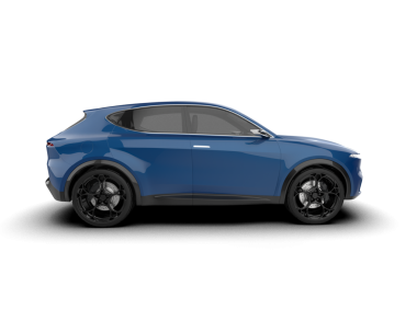 modern araba beyaz arka planda izole edildi. 3 boyutlu çizim - illüstrasyon