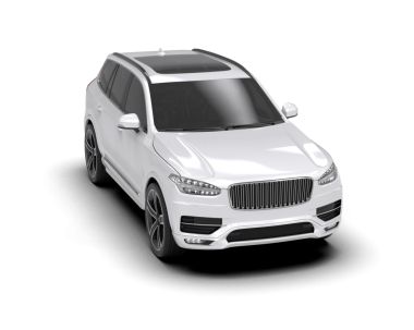 Lüks modern araba. 3d oluşturma