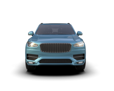 Gri arka planda izole edilmiş modern lüks araba. 3d oluşturma.