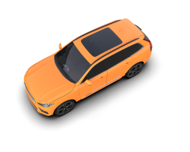 3 boyutlu bir araba.