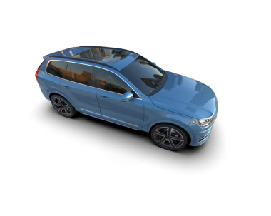 modern araba arka planda izole edilmiş.