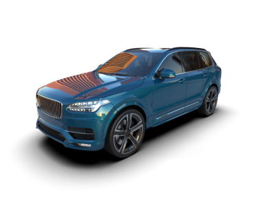 Bir markanın 3 boyutlu illüstrasyonu- beyaz arka planda izole edilmiş daha az kaliteli SUV