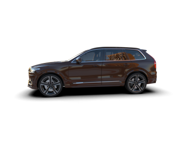 Beyaz stüdyo arka planında 3 boyutlu markasız SUV görüntüsü.