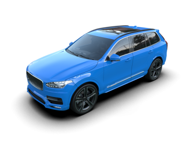 Modern SUV arabası beyaz üzerine. 3d oluşturma