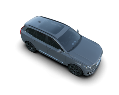 Siyah modern araba beyaz arka planda izole edilmiş. 3d illüstrasyon