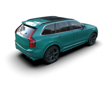 modern araba koyu arka planda