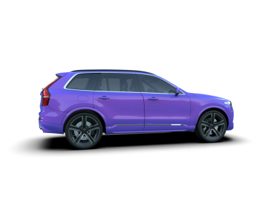 Beyaz arka planda lüks modern araba