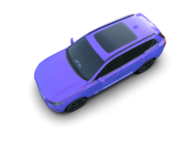 3 boyutlu bir araba.