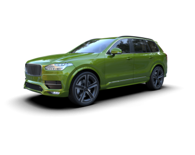 beyaz arka planda modern lüks araba.