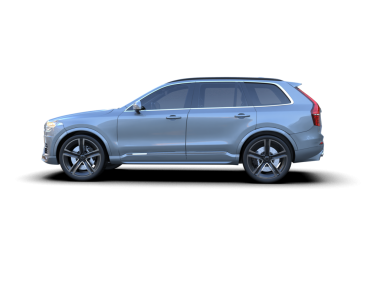 Siyah arka planda bir araba. 3d oluşturma