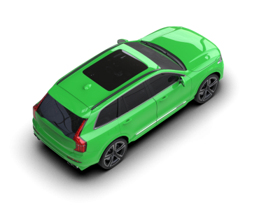modern yeşil araba beyaz arkaplanda izole