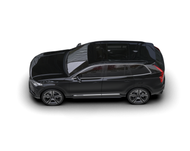 Modern lüks siyah SUV arabası. 3d oluşturma