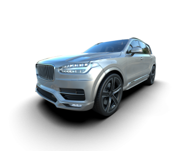 Modern lüks araba. 3d oluşturma.