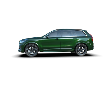 Modern araba arka planda izole edilmiş. 3d oluşturma