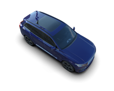 Siyah arkaplanda bir araba