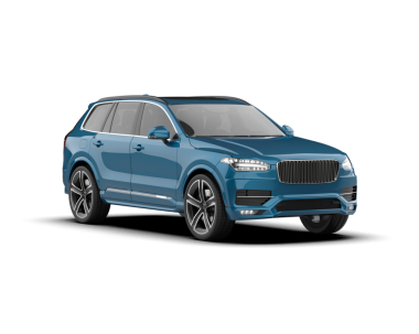 beyaz arkaplanda modern araba