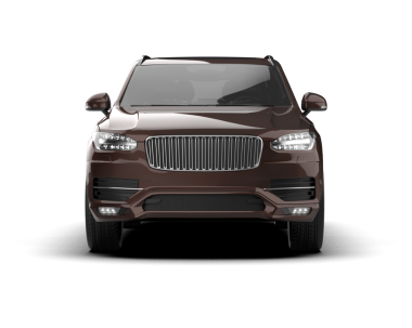 modern suv. beyaz arkaplanda izole