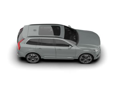 Gerçekçi bir araba. Yan görünüş. Beyaz arkaplanda 3 boyutlu resimleme izole edildi.