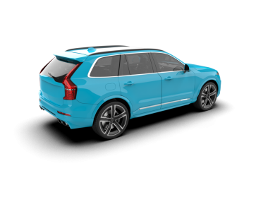 modern lüks araba kırpma yolu ile beyaz arka planda izole