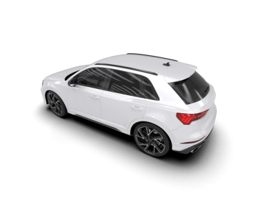 modern lüks araba beyaz arka planda izole edilmiş