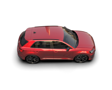 Lüks araba arka planda izole edildi